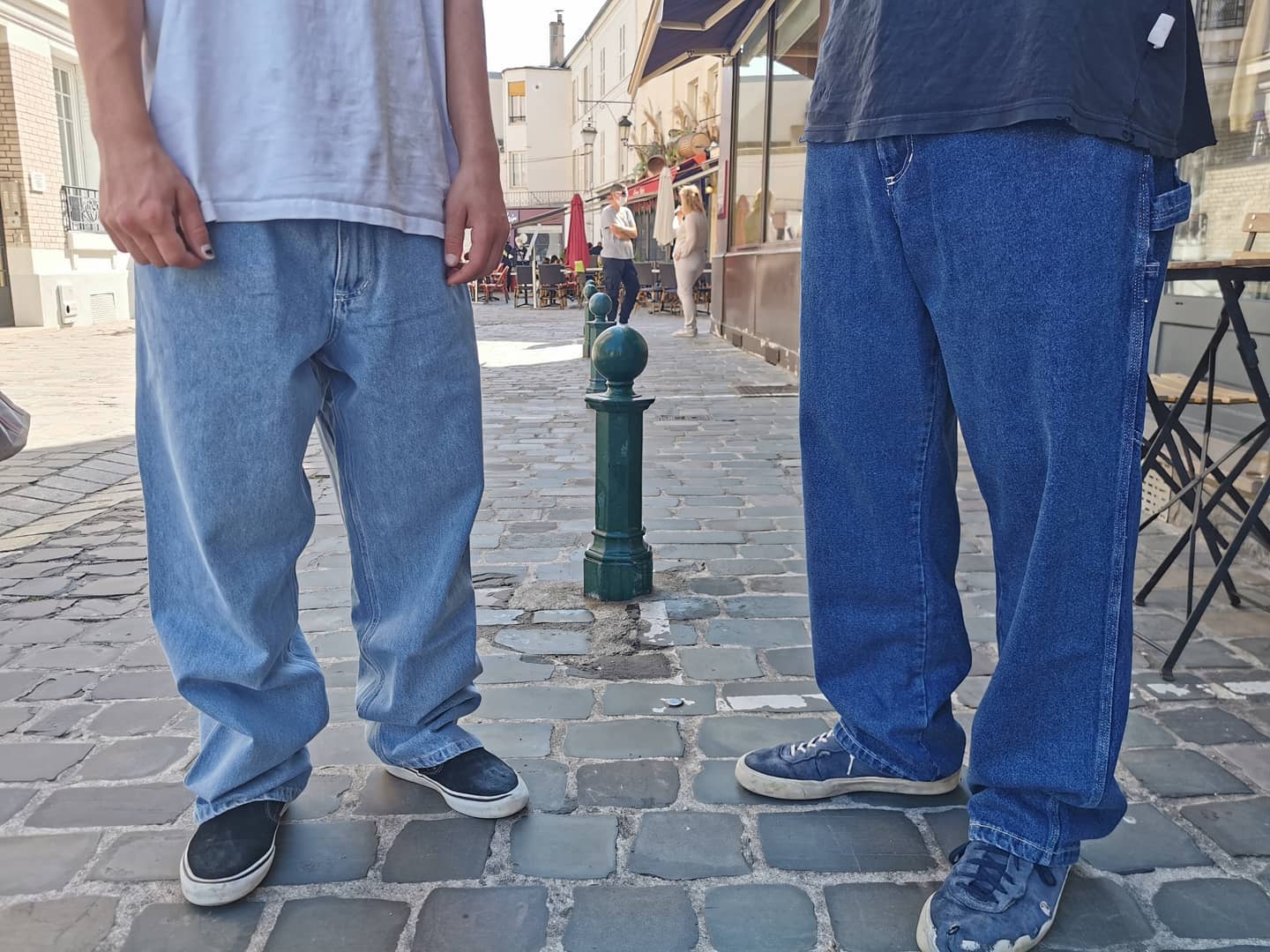 Pantalones NNSNS Big Foot Superbleached Denim - Image 3