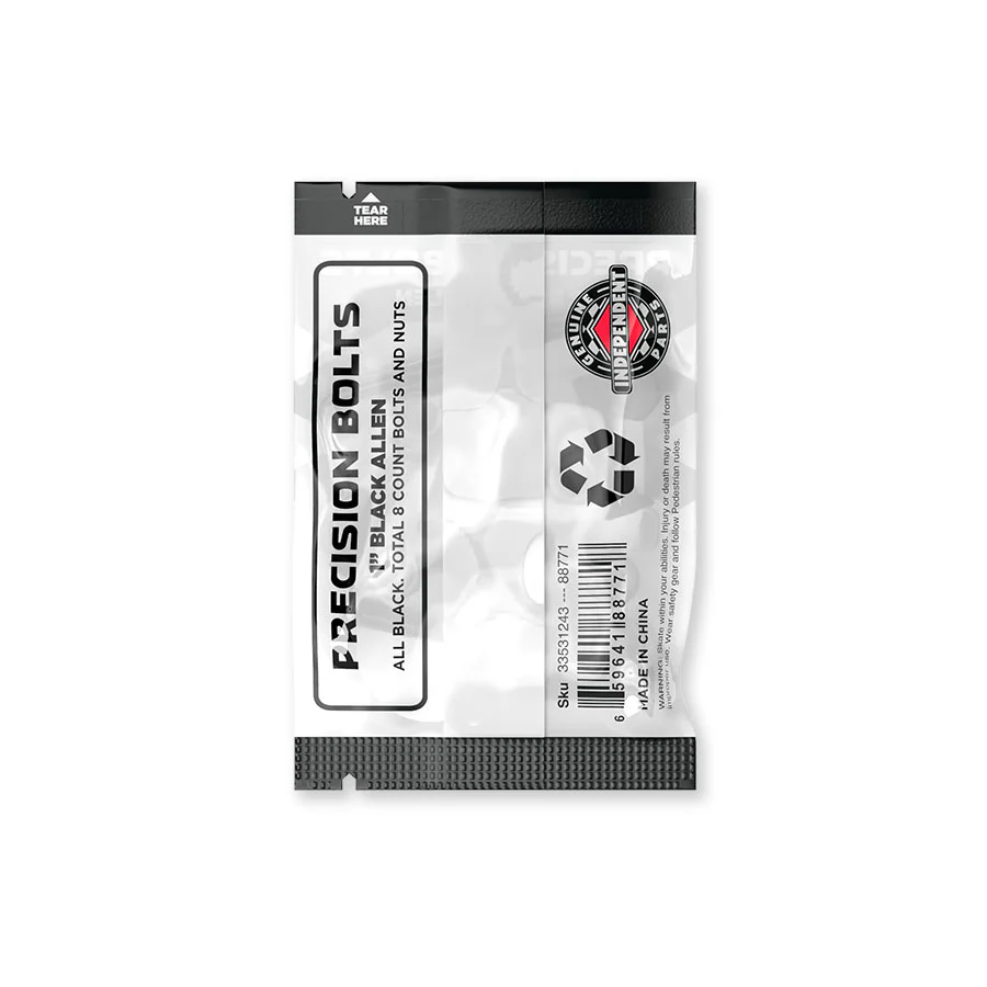 Tornillos Independent 1" Allen Black - Image 3