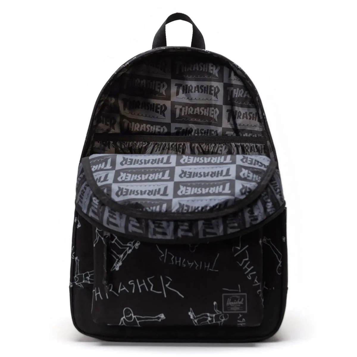 Mochila Herschel Thrasher Gonz Classic XL Black - Image 4