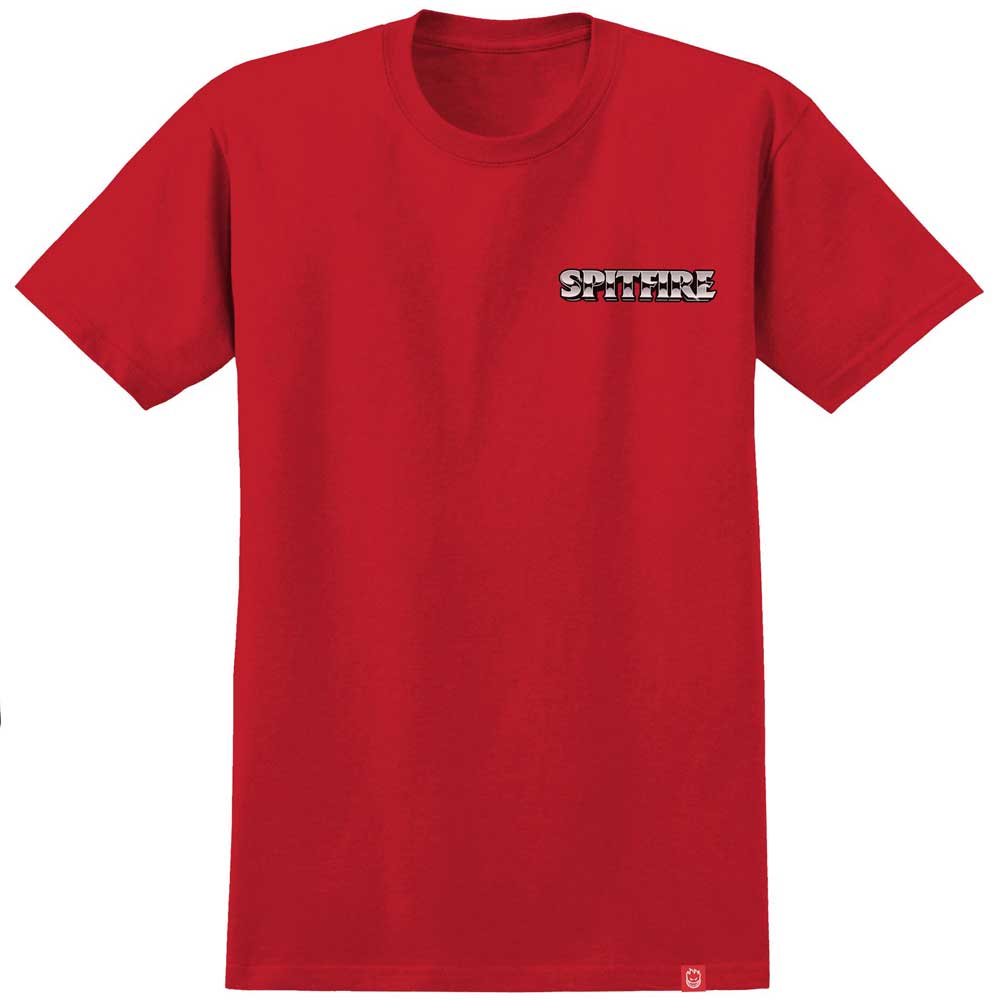 Camiseta Spitfire Burnout Red - Image 2