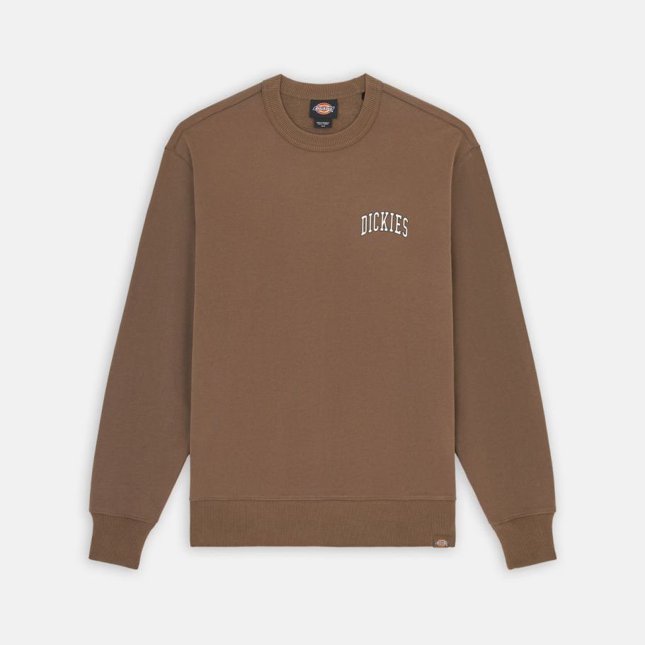 Sudadera Dickies Aitkin Chest Mushroom - Image 6