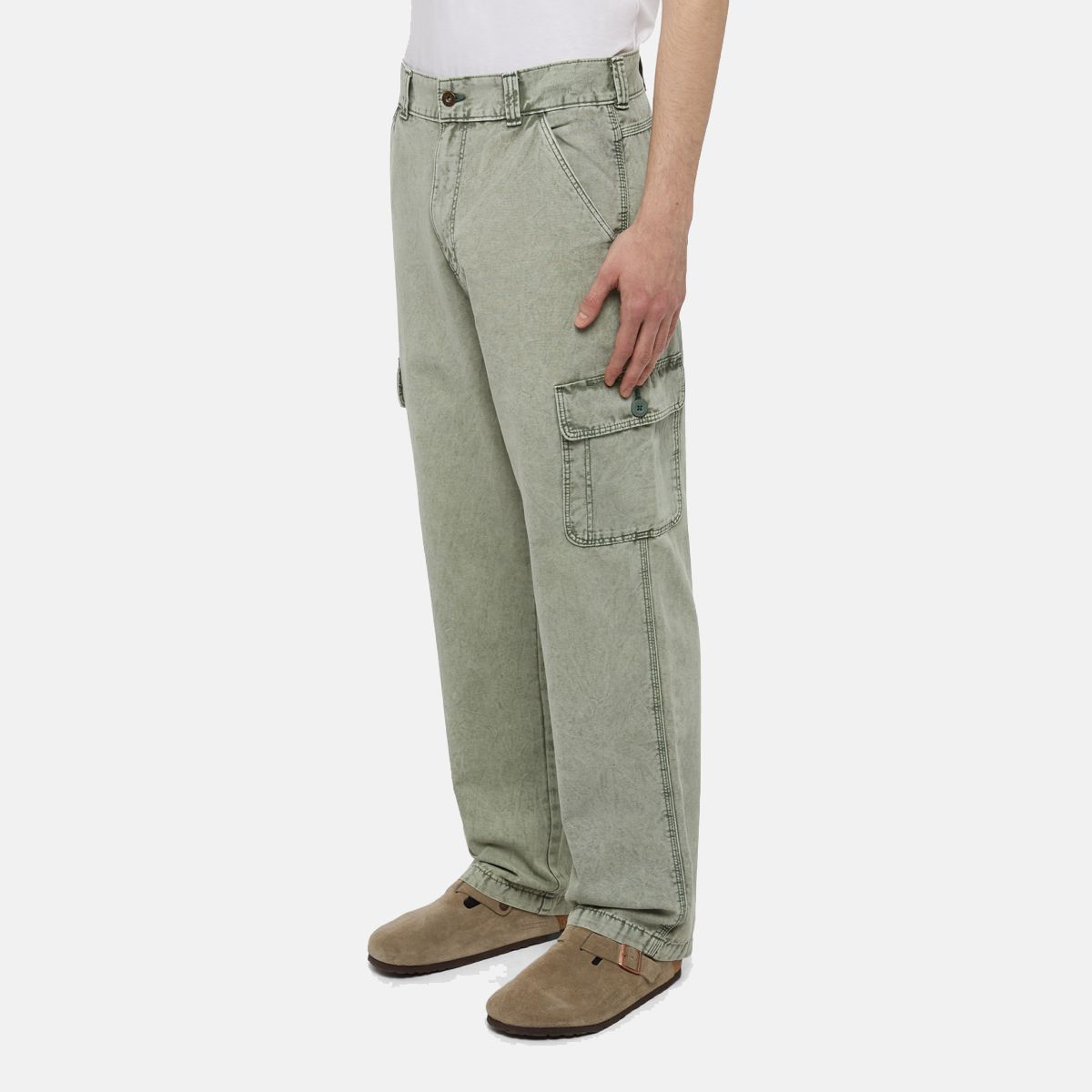 Pantalones Dickies Newington Dye Acid Green - Image 8