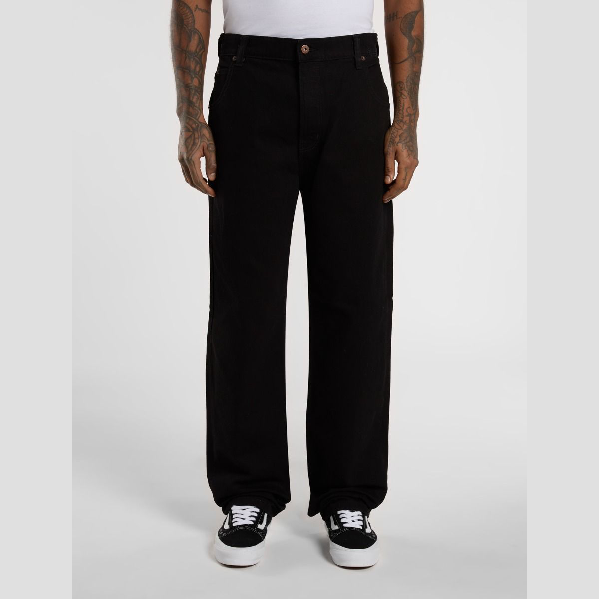 Pantalon Dickies Thomasville Rinsed Black - Image 4