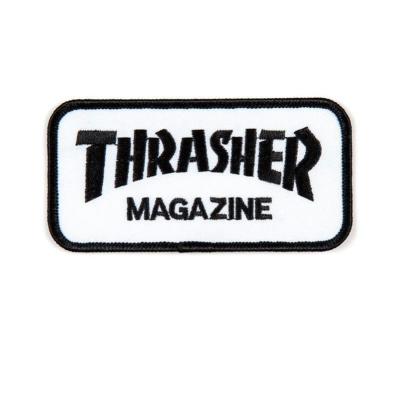 Parche Thrasher Magazine White