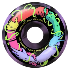 Ruedas Spitfire 57mm Classics F4 Swirl 99A Skate Like a Girl
