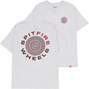 Camiseta Spitfire Classic 87 Swirl Fade Ash