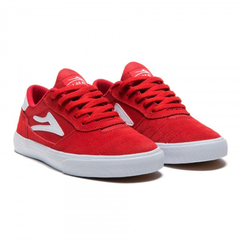 Zapatillas Lakai Cambridge Kids Red Suede